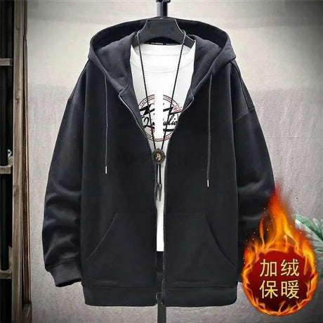 autumn winter men women fleece warm Hoodies thick zipper turtle neck Sweatshirts sportwear plus size 9XL 10XL sports hoody 54