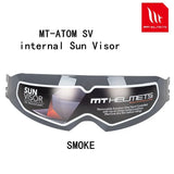 MT-V-16 shield MT Flip up helmet ATOM SV helmet shield replacement helmet lens for MT original parts internal sunglasses