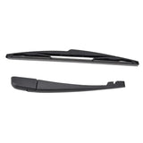 Erick's Wiper 14" Rear Wiper Blade & Arm Set Kit For Chrysler Town & Country 5 V 2008 - 2016 Windshield Windscreen Rear Window