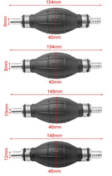 1Piece Fuel Pump 6MM 8MM 10MM 12MM Hand Fuel Pump Primer Bulb Fuels Used For Cars Ship Boat Marine Diesel Gas Petrol Engine Oil