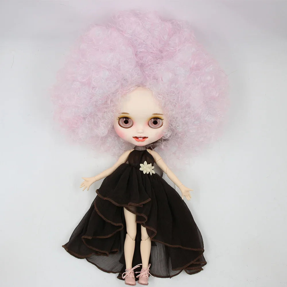 ICY DBS blyth doll CUSTMIZED carvd lips teeth matte face  joint body on sale 1/6 BJD neo azone