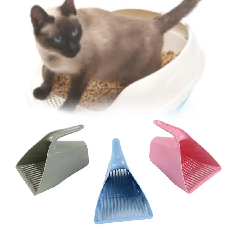 1 Pcs Cat Litter Shovel Pet Cleaning Tool Plastic Scoop Cat Sand Toilet Cleaning Hot Sale  Litter Housebreaking