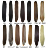 22inch Claw Clip On Ponytail Hair Extension Synthetic Ponytail Extension Hair For Women Pony Tail Hair Hairpiece