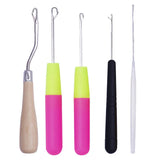 Sewing Tools repair sweater Sweater Wool Knitting Accessories Sewing Needles Aluminium Tongue 5Pcs /set Crochet Hooks