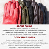 Touch Screen leather gloves,high-end leather gloves women,Genuine Leather winter gloves,Keep warm women's leather gloves-2226