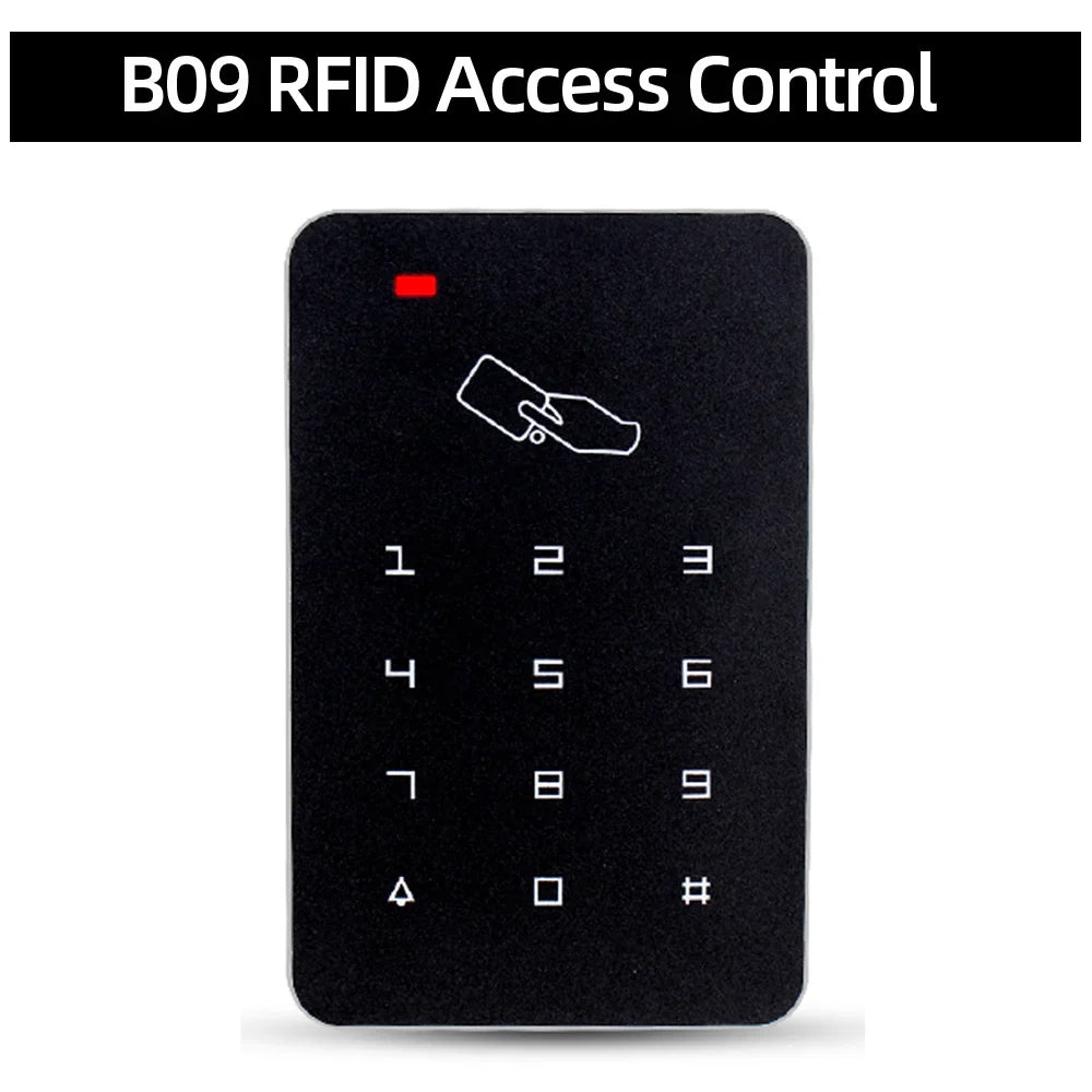 Standalone Access Controller RFID Access Control Keypad Waterproof Rainproof Cover digital panel Card Reader Door Lock System