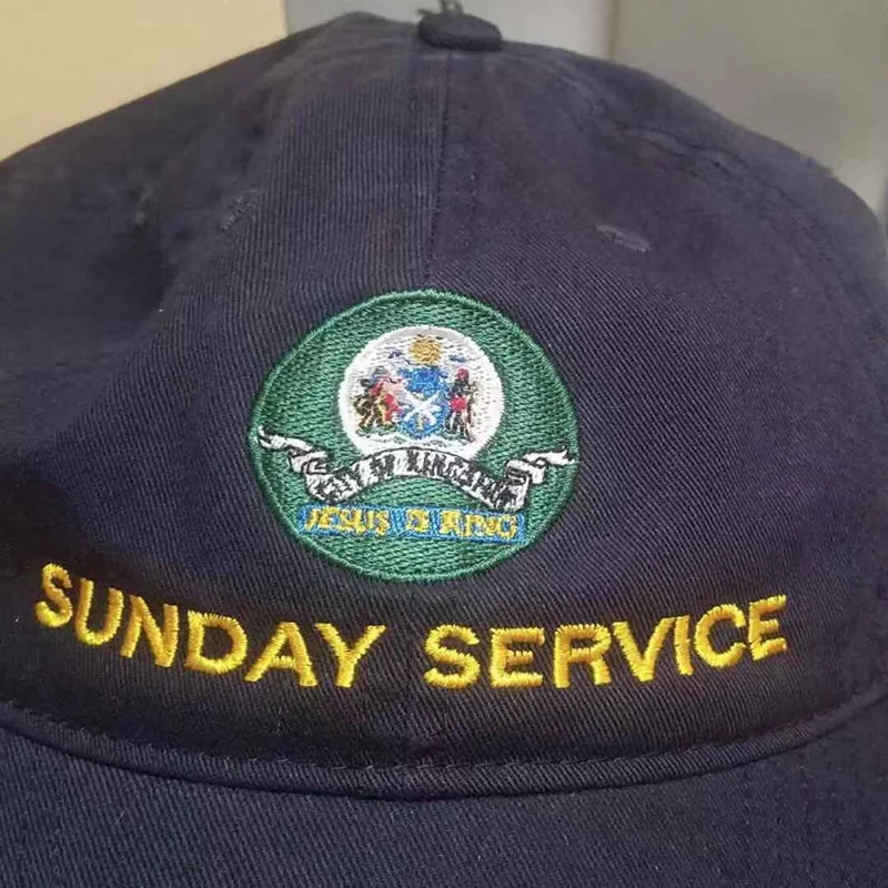 New Sunday Service Jesus Is King Album Baseball Caps Embroidery Dad Hat Unisex Women Man Hats Latest album Snapback