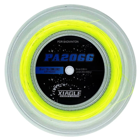 One reel,Ultra Fine 200m 0.66mm XIAGLE PA-2066 Badminton String/badminton racket string/1 reel