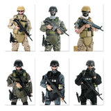 1/6 Special Forces Soldiers BJD Military Army Man Action Toy Figure Set