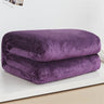 Soft Warm Coral Fleece Flannel Blankets For Beds Faux Fur Mink Throw Solid Color Sofa Cover Bedspread Winter Plaid Blankets