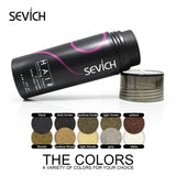 Sevich 10pcs/lot Keratin Hair Fibers Spray Colorful Powder Hair Loss Building Hairline Optimizer Dense Hair Growth Black Brown