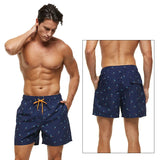 Datifer Brand Beach Shorts Summer Quick Dry Mens Board Swimsuits Man Swim Trunks Surf Swimwear Male Athletic Running Gym Pants