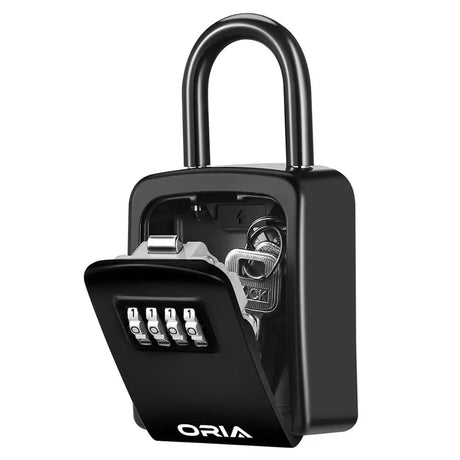 ORIA Password Key Box Outdoor Key Safe Lock Box Decoration Key Code Box Key Storage Lock Box Wall Mounted Password Box