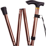 Auminum Alloy Foldable Trekking Poles Alpenstocks 4 Section Ultralight Hiking Walking Stick Antiskid Cane Camping Accessories