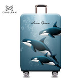 Thick Elastic Geometric Luggage Protective Cover Fashion Trolley Case For Suitcase Cover Baggage Travel Bag Cases 273