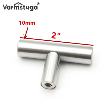 VARMSTUGA Cabinet Handles Kitchen Door Handles Drawer Knobs Aluminum Alloy Wardrobe Door Handles Brushed Modern Style Hardware