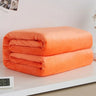 Soft Warm Coral Fleece Flannel Blankets For Beds Faux Fur Mink Throw Solid Color Sofa Cover Bedspread Winter Plaid Blankets