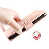 For Samsung Galaxy S20 FE Wallet Case Magnetic Book Flip Cover For Samsung S21 FE Card Photo Holder Luxury Leather Phone Fundas