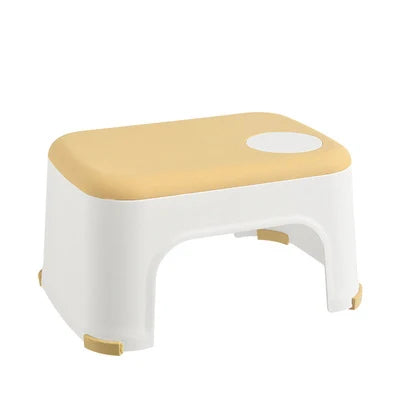 Thicken Plain Bathroom Stools Living Room Non-slip Bath Bench Child Stool Changing Shoe Stool Portable Small Furniture Chair