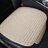 Car seat cover front/Rear Flax Seat Protect Cushion Automobile Seat Covers Mat Protect Pad Car Covers