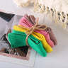 4 Pairs/pack Children's Socks Spring Autumn New Boys Girls Socks Trendy Candy Color Japanese Double Needle Tube Sock Baby Socks