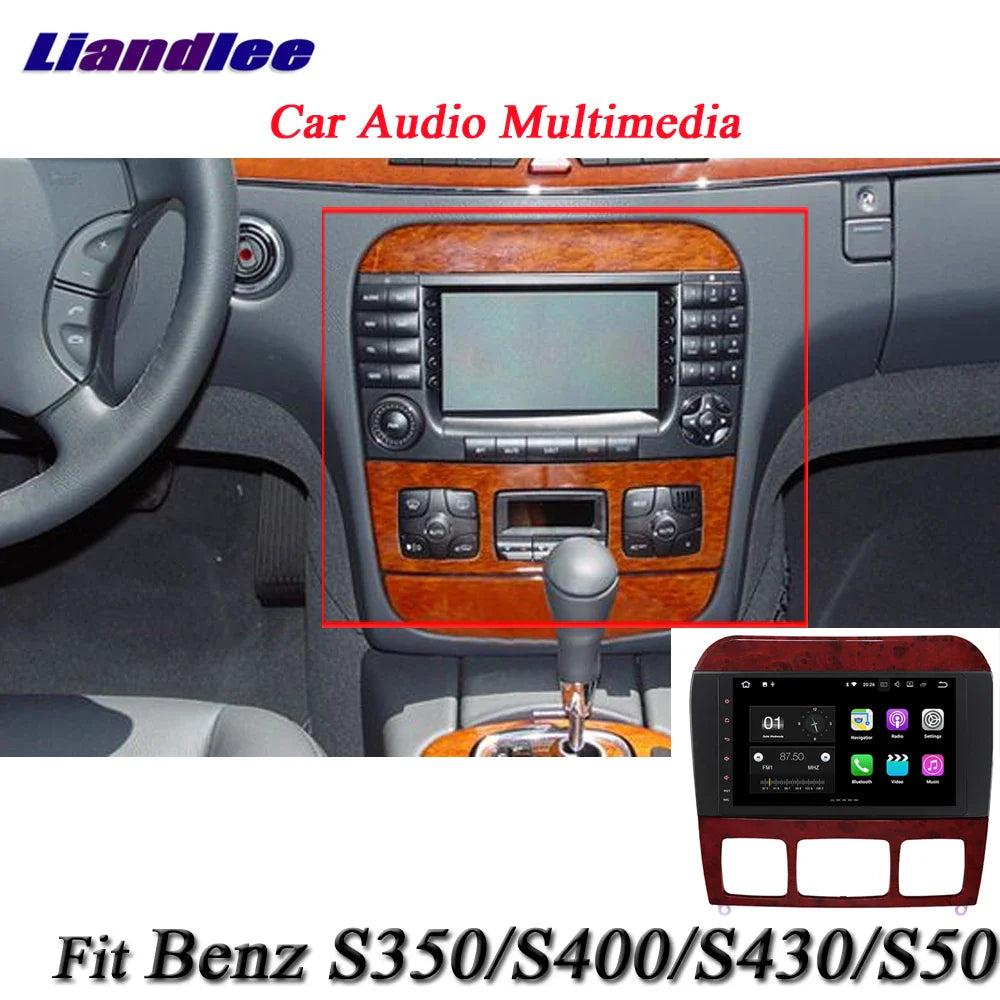 For Mercedes Benz S Class S350/S400/S430/S500 Car Android Multimedia System Radio GPS Navigation HD Screen