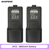 Baofeng BL-5 Battery for Walkie Talkie, Two Way Radio Accessories, Original, Optional, 1800 mAh, 3800mAh, UV-5R, UV5RE, UV5RA