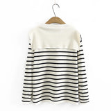 4xl Woman Plus Size Sweater Slim Fit High Strecth Striped Jumper O-Neck Cape Splicing Long Sleeve Pullover Autumn 2022