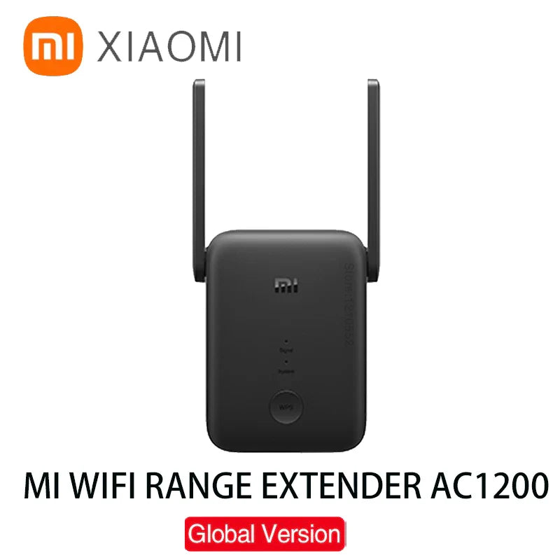 New Global Version Xiaomi Mi WiFi Range Extender AC1200 2.4GHz And 5GHz Band 1200Mbps Ethernet Port Amplifier WiFi Signal Router