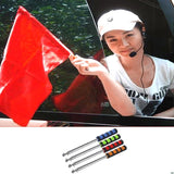 2M Portable Extendable Telescopic Handheld Kite Windsock Flag Pole Ferula FOR Japanese Carp Windsock Streamer Fish Flag Kite