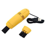 Mini USB Vacuum Cleaner Computer Vacuum PC Laptop Brush Dust Cleaning Kit portable vacuum cleaner USB Keyboard Cleaner  J10