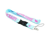 Wholesale Lot 10pcs Cellphone lanyard Straps Clothing Keys Chain ID cards Holder Detachable Buckle VS Love PINK Lanyards