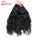 Brazilian Hair Weave Bundles Natural Wave Hair 1/3/4 PCS 100% Human Hair Bundles 8-30inches Natural Color Human Hair Extensions