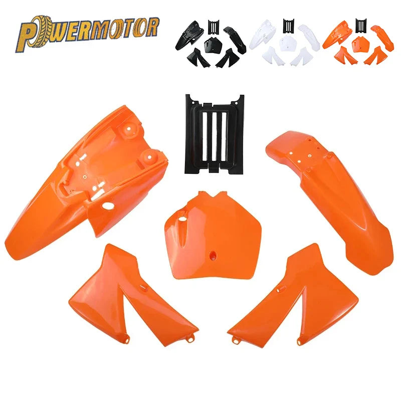 For KTM SX 50 Dirt Bike Scooter Accessories 50cc Motocross Moped Enduro Motorcycle Plastic Kit Fairing Protection Spare Parts