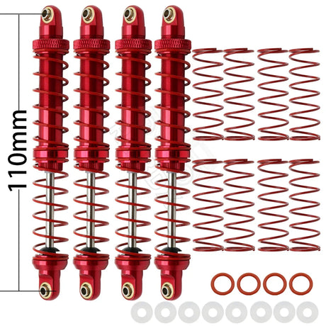 Metal 70mm 80mm 90mm 100mm 110mm 120mm Shock Absorber Oil Damper for 1/10 RC Crawler Car Axial SCX10  AXI03007 RBX10 D90 TRX4