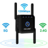 5G Repeater Wifi 5ghz Wifi Repeater 1200Mbps Router Wifi Extender Long Range 2.4G Wi Fi Booster Wi-Fi Amplifier Access Point