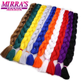 82 Inch Jumbo Box Braids Extensions Afro Synthetic Braiding Hair Ombre Hair for Twist Braid Support Wholesale Mirra’s Mirror