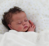 NPK 18inch Reborn Doll Kit Delilah Lifeike fresh color Soft DIY Doll Parts