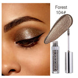 12colors Liquid Eye Shadow Waterproof Glitter Shimmer Easy To Wear Long Lasting Eyeliner Eye Makeup Cosmetics TSLM1