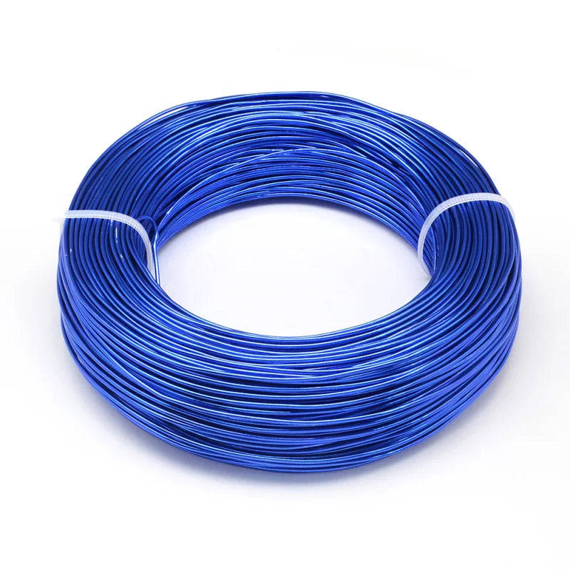 500g 0.8/1/1.2/1.5/2/3/2.5/3.5/4mm Aluminum Wire Bendable Beading Wire Supplies for Jewelry Making DIY Necklace Bracelets Craft