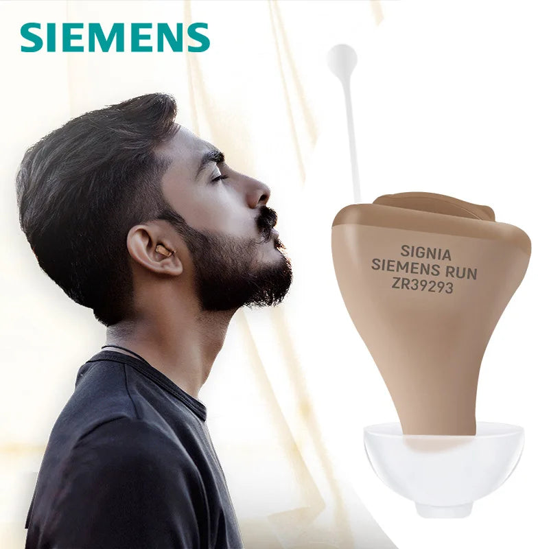 SIEMENS Sub Brand Signia Invisible Hearing Aids Nano 8 Channels Digital Hearing Aid , Hearing Care aids Adjusted by Mobile Phone