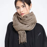 Solidlove Wool Winter Scarf Women Scarves Adult Scarves for ladies 100% Wool scarf women Fashion Cashmere Poncho Wrap