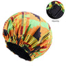 2021 Oversize Africa print invisible adjustable Ribbon Headband Beauty Salon Hat Soft Nightcap Bohemian Women's Hair Accessories