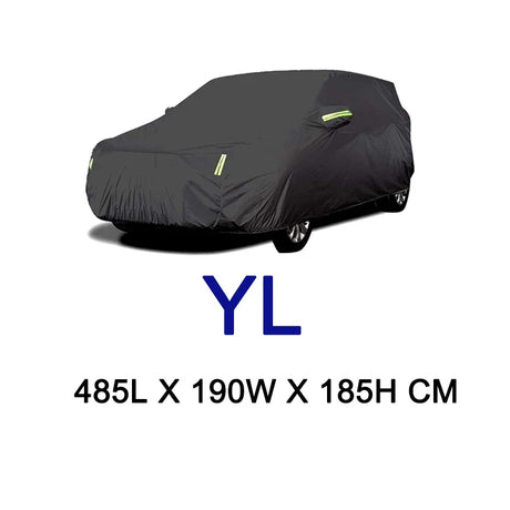 Universal Full Car Covers Outdoor Snow Resistant Sun Protection Cover for Toyota BMW Benz VW KIA MAZDA Peugeot