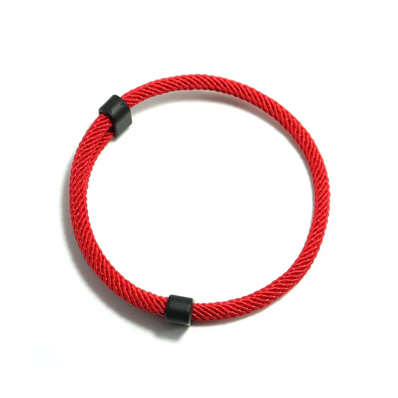 Adjustable Rope Bracelet Men Women Minimalist Friendship Braclet Lucky Red Thread Braslet Pulseras Gift For Lovers Joias