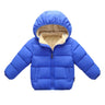 Baby Children Coats Winter Thick Jackets For Boys Warm Plush Thicken Outerwear For Girls Fur Hooded Jacket Kids Clothes Snowsuit