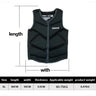 SWROW Life Jacket Fishing Vest Water Sports Kayaking Swimming Surf Drifting Adult Life Jacket Neoprene Safety Vest Rescue Boats