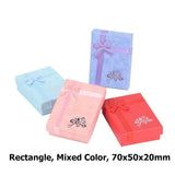 12pcs Cardboard Jewelry Set Gift Box Ring Necklace Bracelets Earring Gift Packaging Boxes With Sponge Inside Rectangle