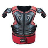 Blue Children Full Body Protector Vest Armor Kids Riding Jacket Anti Falling Protection Gear Motocross Motorcylce BMX MX Armour