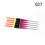 W.P.E Fishing Float 5pcs/lot 19cm-24cm 4g Barguzinsky Fir Float Vertical Buoy Float Carp Fishing Bobber Fishing Tackle Pesca